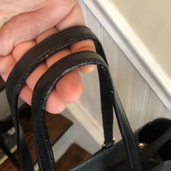 MICHAEL KORS Tumbled Black Leather Crossbody Satchel - Picture 15 of 17